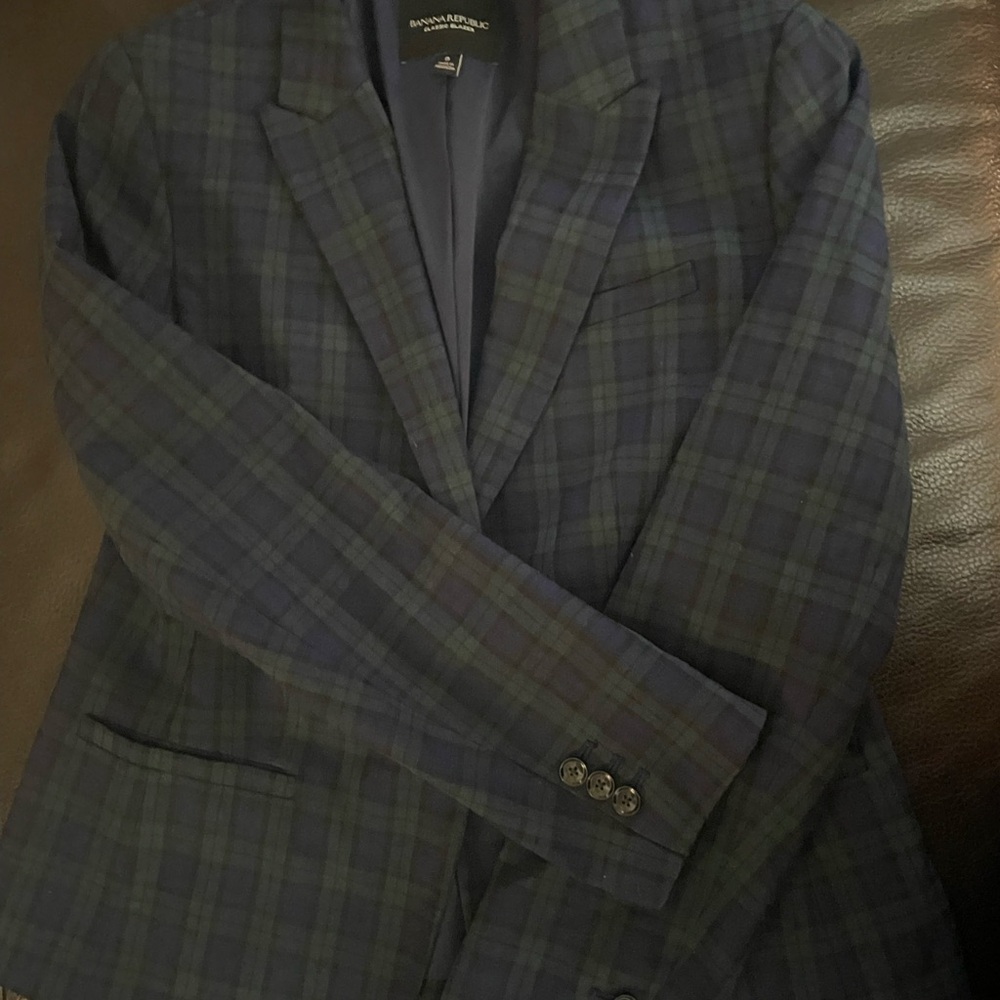 Banana Republic Navy Blazer